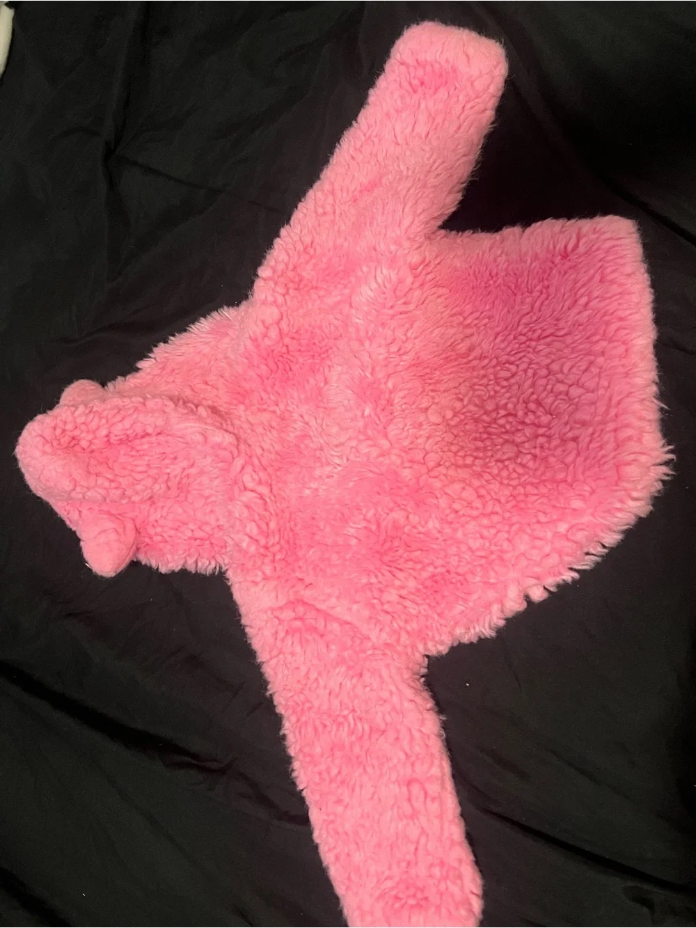 Cozy Pink Hooded Faux Fur Jacket for Kids